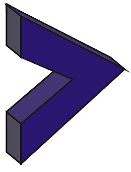 数学符号立体大于号