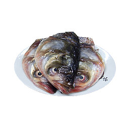 产品实物鱼头三个花鲢鱼
