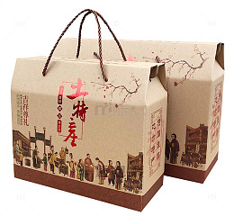 土特产山珍野生菌包装盒