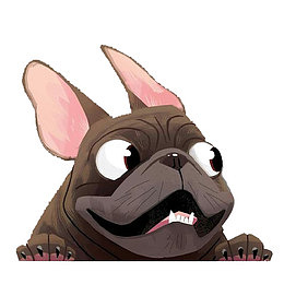 沙皮犬免扣元素