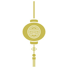 灯笼免扣矢量素材