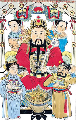 中国风民间年画像