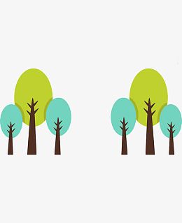 绿色小树