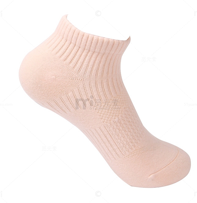 女士功能性透气吸湿运动袜