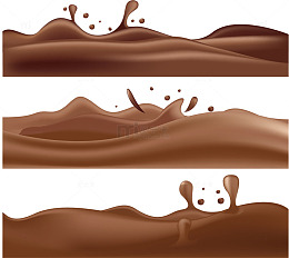 牛奶巧克力饮料广告