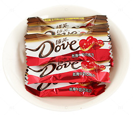 零食德芙丝滑巧克力袋装散装