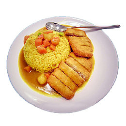 咖喱鸡排饭酱汁