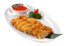 香煎鱼块