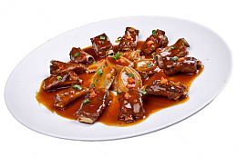 鲍鱼蒸红烧排骨