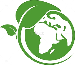 绿色矢量地球环保素材图