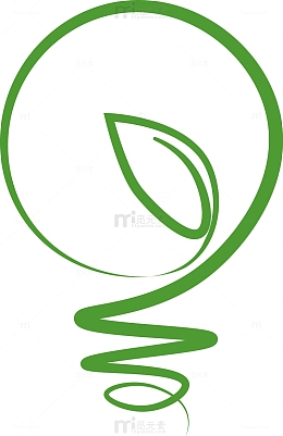 矢量绿色环保图标素材