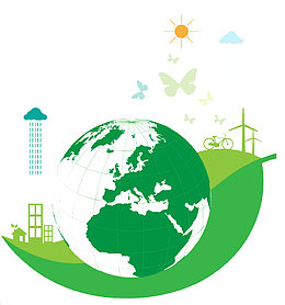 环保生态地球