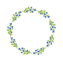 手绘叶子装饰素材