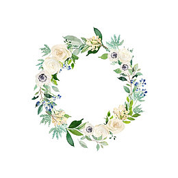 彩绘花环