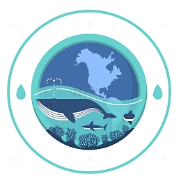 绿色地球世界地球日海洋矢量素材