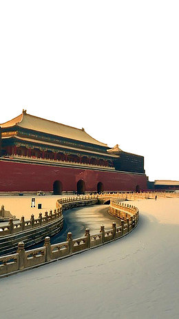 故宫红墙梦回故宫素材