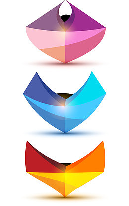 彩色渐变背景装饰