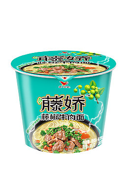 藤椒牛肉面方便面