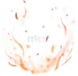 火焰火花效果元素
