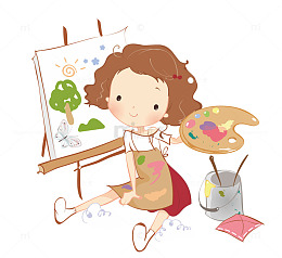 美术绘画培训课作品