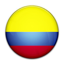 国旗的哥伦比亚world-flag-icons