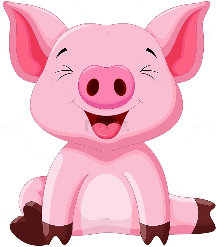 粉色小猪