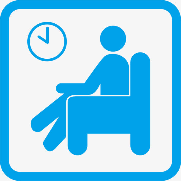 休息区火车站的图标