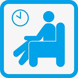 休息区火车站的图标