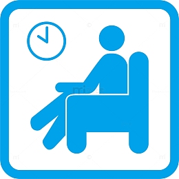 休息区火车站的图标