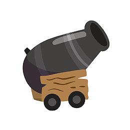 卡通大炮武器设计