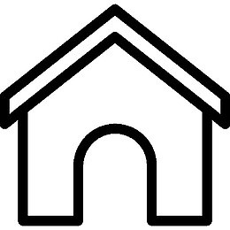 Animals Dog House Icon