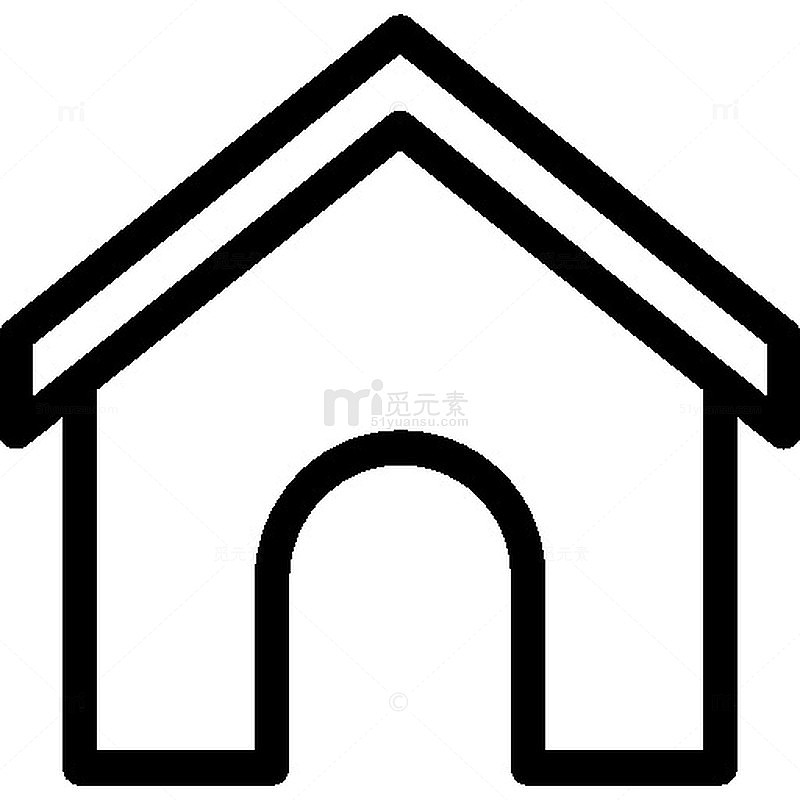 Animals Dog House Icon