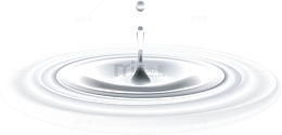 水波荡漾的水滴波纹