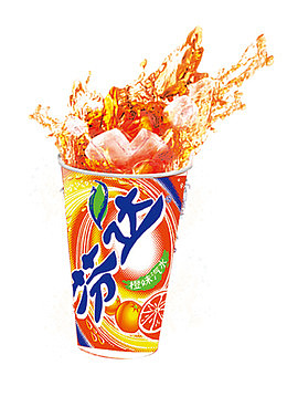 芬达小瓶素材-芬达小瓶png图片下载-觅元素