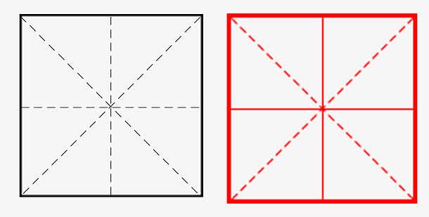 装饰米字格素材