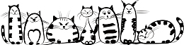 创意猫咪简笔画