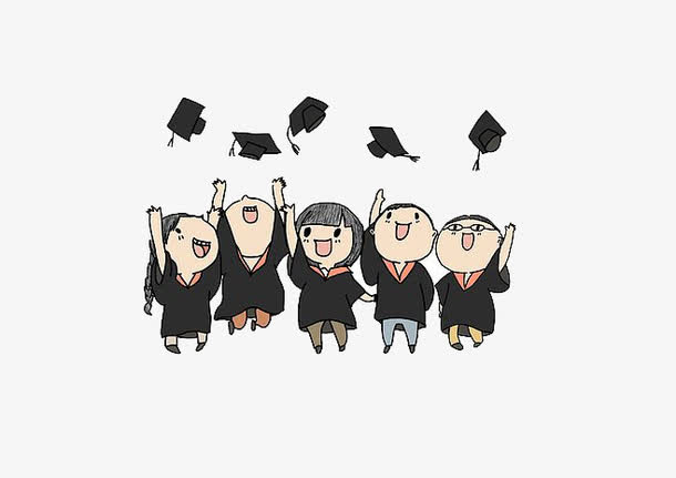 毕业季,我们毕业啦!免抠素材免费下载_觅元素51yuansu.com