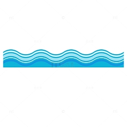 矢量海浪纹理曲线波浪
