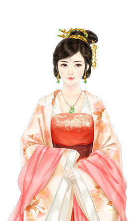古风女子 