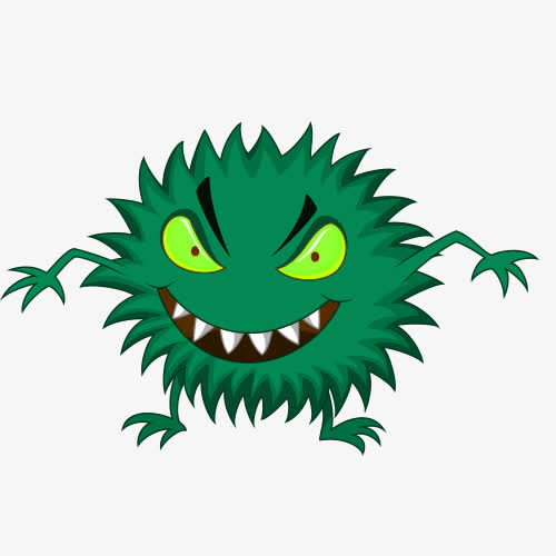 癌症癌细胞卡通图