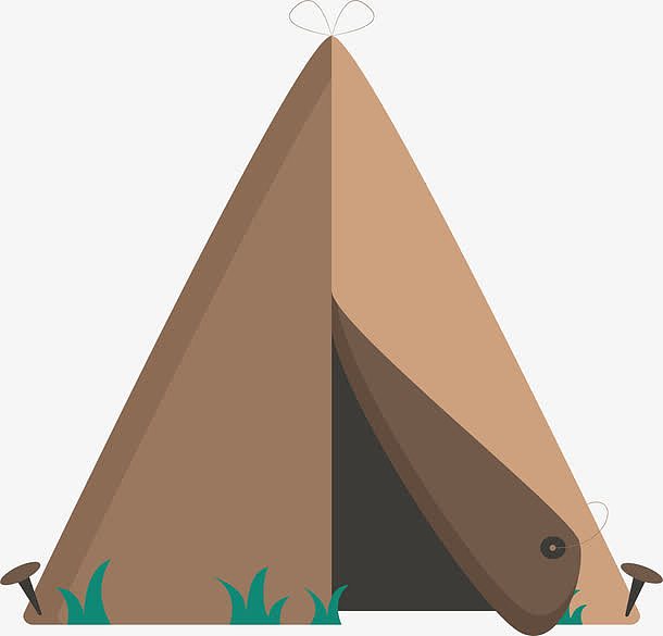 野外露营三角帐篷