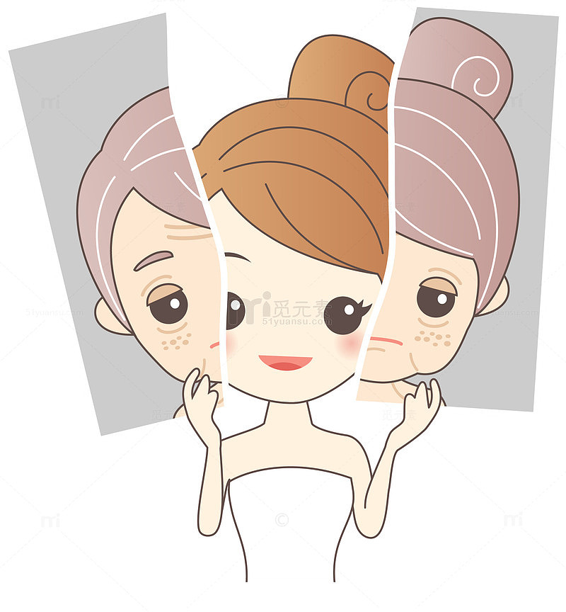 卡通整形女性