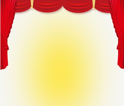 相声舞台插图背景