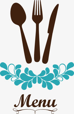 卡通西餐餐具设计元素_卡通西餐餐具免抠素材_觅元素51yuansu.com