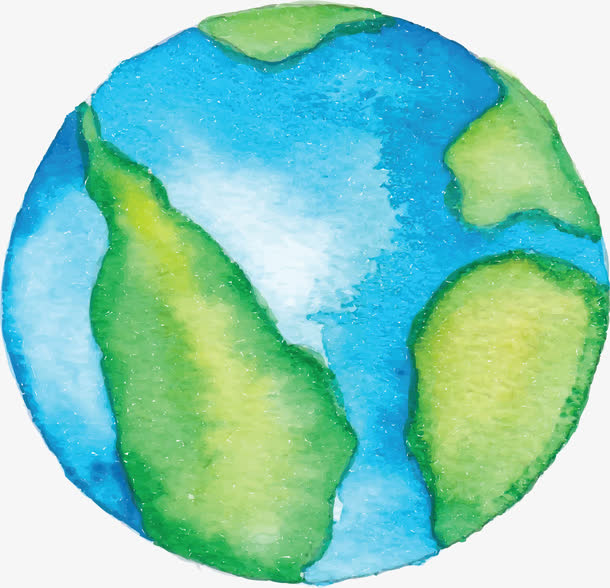 手绘风水彩旅游地图