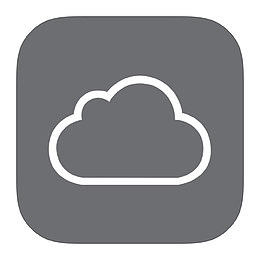 iCloud Alt MetroUI应用图标