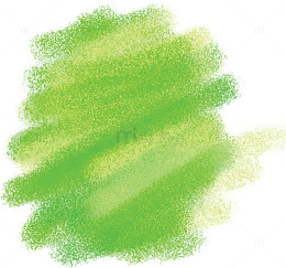 绿色水彩涂鸦晕染