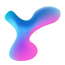 简约大气流体彩色渐变流体设计素