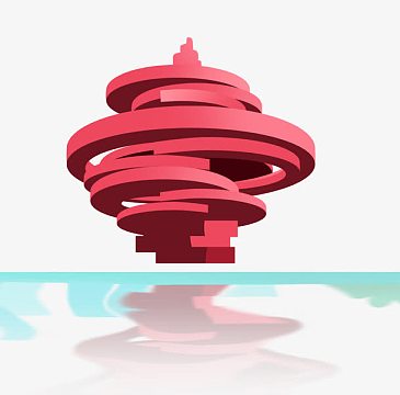 剪影psdjpg春天小清新风景主图背景素材aipng野营风景设计矢量图png