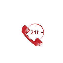 24小时热线电话图标